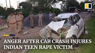 Car crash in India sparks public anger regarding high-profile rape case