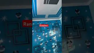 3D Bubble art | bubbul design wall painting home | top bubble design #putty #bubble#3d bol painting