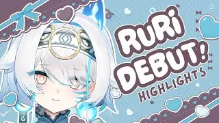 The Spookiest VTuber Makes Her Entrance!👻【Debut Highlights】