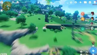 This is probably the POV of your character when you are teleporting