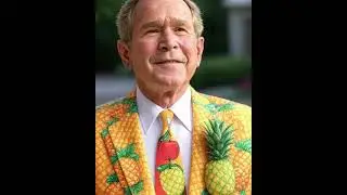 George W  Bush Sings Pen Pineapple Apple Pen (AI Cover)