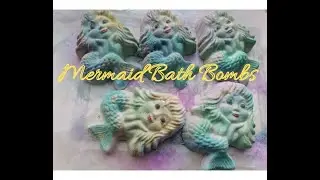 How to Make Mermaid Bath Bombs+Full Recipe and Demo
