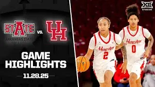 Arkansas State vs. Houston Game Highlights | 2025-26 Big 12 Women&rsquo;s Basketball