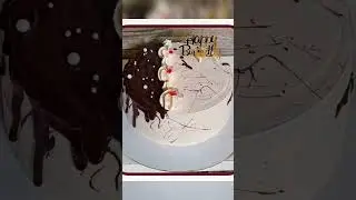 simple and easy design with chocolate l beautiful design l #choclatedesign #simpleandeasydesign