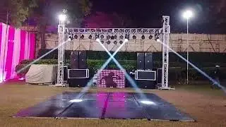 SINGLE SIDE TRUSS DJ SETUP GURGAON BEST DJ