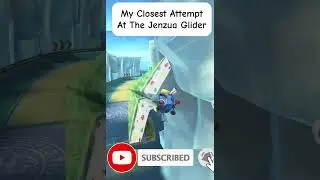 My Closest Attempt at the Jenzua Glider on Ice Ice Outpost #mariokart