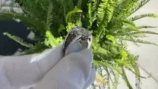 Huge Natural Diamond Engagement Ring