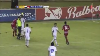YELLOW CARD El Salvador, Bryan TAMACAS No. 21 | @FEPAFUT @fesfut_sv #CCA2017