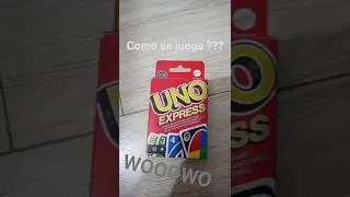 Como se juega Uno Express Rapido el juego #juegodemesa #uno #gameplay