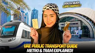 UAE Metro Guide for First-Time Travelers 🇦🇪 | Maimoona shah vlogs 