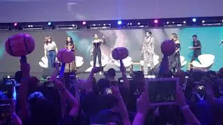 Margot Robbie e elenco de Aves de Rapina na CCXP 2019. 