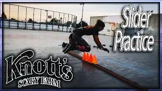 Knott's Scary Farm Haunt Slider Practice!