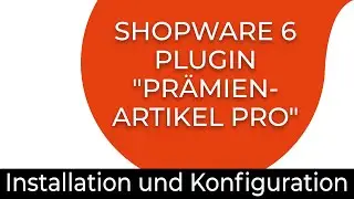 Shopware 6 Plugin 