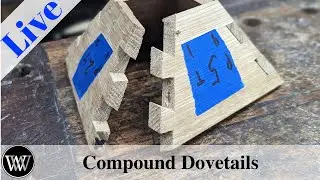 How to cut Compound dovetails