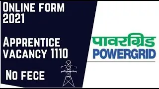 PGCIL Apprentice online form 2021|| PGCIL requirement 2021