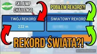 REKORD ŚWIATA?! GRA ONLINE?! - SKI JUMP CHALLENGE #6
