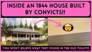 Explore an INCREDIBLE 1844 historic Georgian home built by convicts on Norfolk Island!!