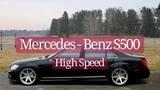 SPEED DEMON: Mercedes-Benz S500 Hits 250 km/h! 🚗💨