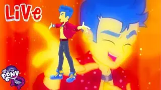 🔴 Equestria Girls LIVE 🔮 BEST SONGS 🌈 Under our Spell, Cafeteria Song + more songs! 🎶💜 MLP EG