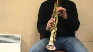 Saxophone Borgani soprano JUBILEE