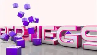 bertieG9 Falling Cubes Intro HD - Cinema 4D