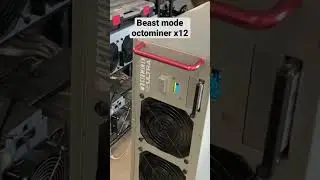 New addition to the mining farm! Octominer x12 ultra #beast #kaspa #nexa #crypto #cryptomining