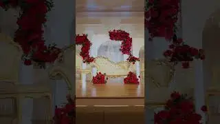 Premium Wedding Decor- Red, white and gold