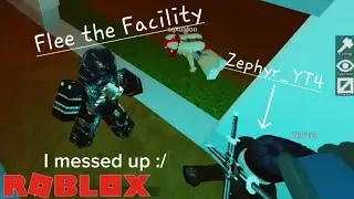 RUNNING from ZEPHYR_YT4 in FLEE THE FACILITY