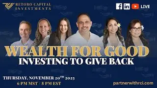 WEALTH FOR GOOD: INVESTING TO GIVE BACK