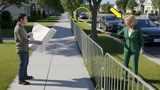 Karen Fenced Off 15 Feet Of The Sidewalk Walkway &mdash; Then I Filed The Plat Map