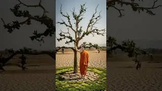 The Buddha sowed the seeds of life in the arid land. #buddha #buddhism #motivation #shorts