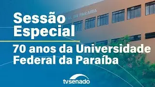 Aniversário da Universidade Federal da Paraíba e do Hospital Lauro Wanderley – 6/11/25