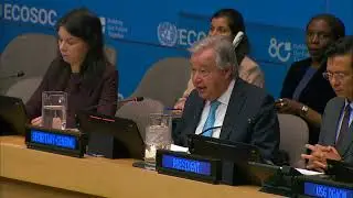 L'ECOSOC, un moteur de progrès pour le développement | Secrétare général | Nations Unies | #un80