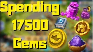 Spending 17500 Pure Free 2 Play Gems | Castle Clash