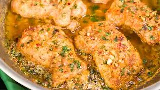 I cook chicken thighs like this every weekend! Quick, simple and delicious recipe
