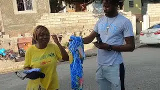 Jamaican Girl Tv! kino in trench town Jamaica