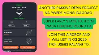 NEW DEPIN PROJECT TO GRIND | EARLY STAGE | LISTING AIRDROP IN Q3 2025 | JOIN THIS PROJECT NOW!