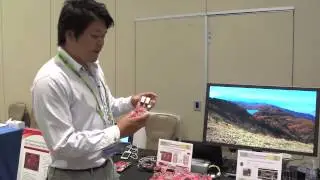 Inrevium Demonstrations of a Depth Camera and FPGA Evaluation Board for Vision
