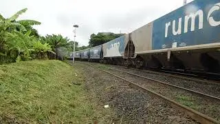 Composição partindo de Cordeirópolis/SP.