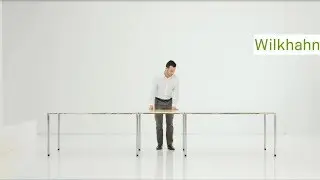 Connecting leaf for Contas conference table - by Wilkhahn