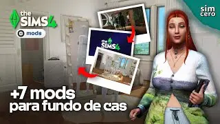 OS FUNDOS DE CAS + BONITOS PARA O THE SIMS 4 | The Sims 4 Mod Review