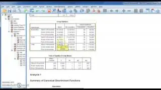 #SPSS v.23 : Lesson 68 Discriminant Analysis التحليل التمييزي