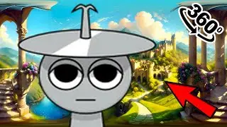 I Found Incredibox Sprunki Silver Clukr in THESE Pictures! in 360&deg; VR  Animation