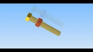 DYNAMIC SIMULATION OF SCREW AND NUT IN AUTODESK INVENTOR