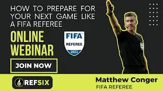 Prepare for your next game like a FIFA World Cup Referee