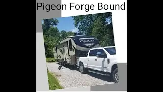 Camping At Riverbend Campground in Pigeon Forge Tennessee Smoky Mountains
