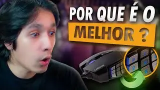 ✅MELHOR Mouse Gamer com Bot&otilde;es Laterais Para Jogos MMORPG - Scimitar Pro Corsair