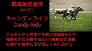 【競馬】キャンディライド　Candy Ride【No 725】