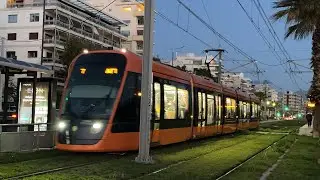 Alstom Citadis X05 & Ansaldobreda Sirio trams in Athens
