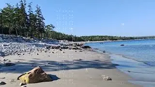 On the beach @ Port Mouton